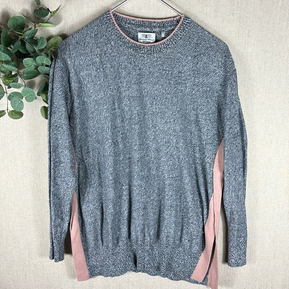 Barbour > Vintage Crew Neck Sweater Gray 6